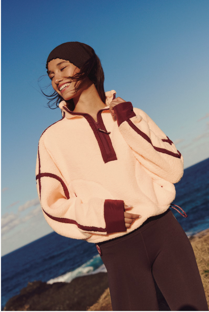 Free People Mountain High 1/2 Zip
