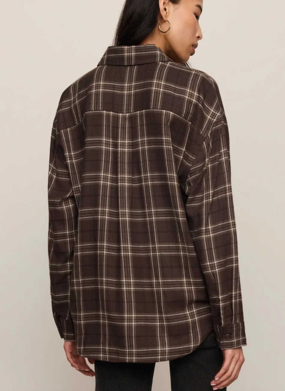 River Plaid Button Up
