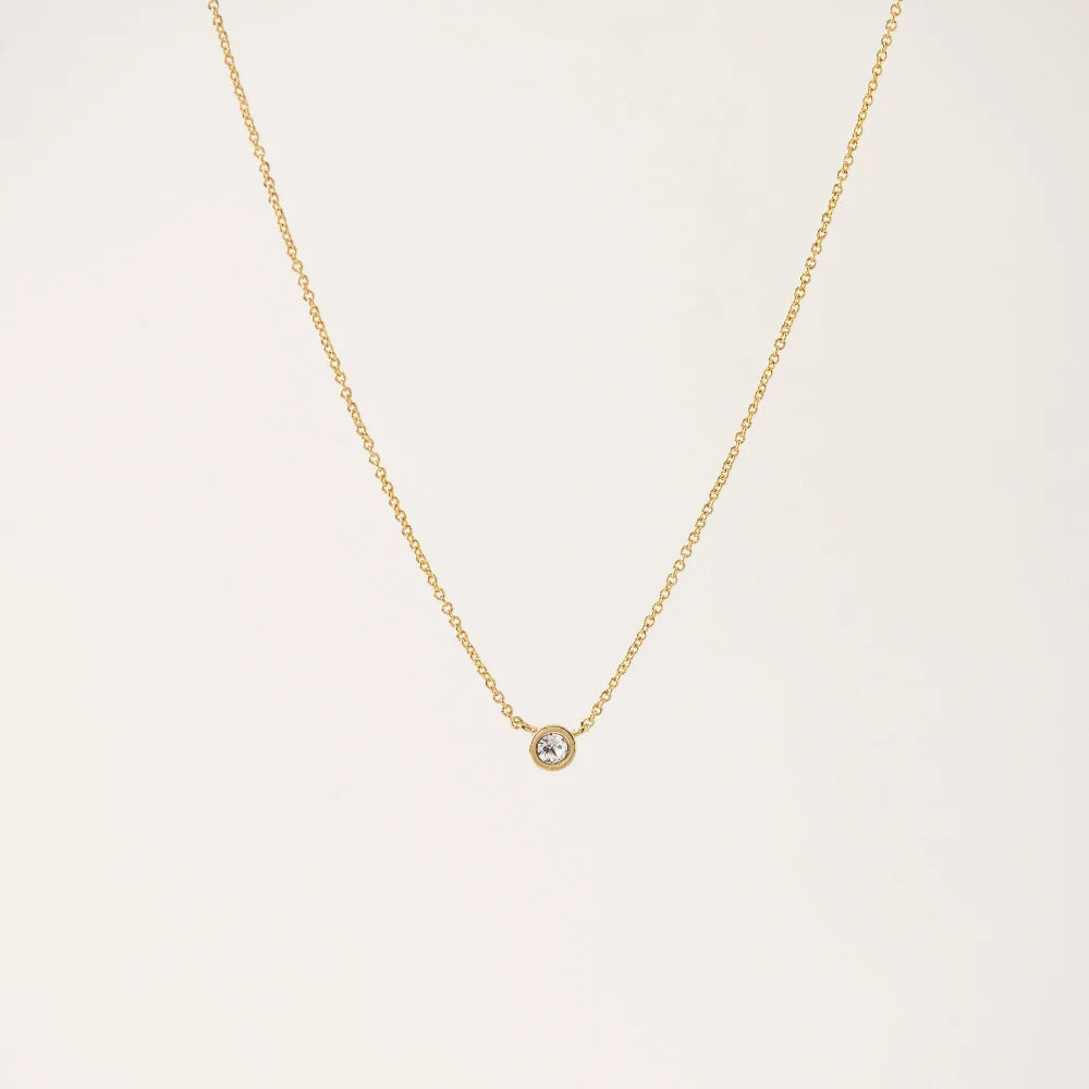 Solitaire Necklace