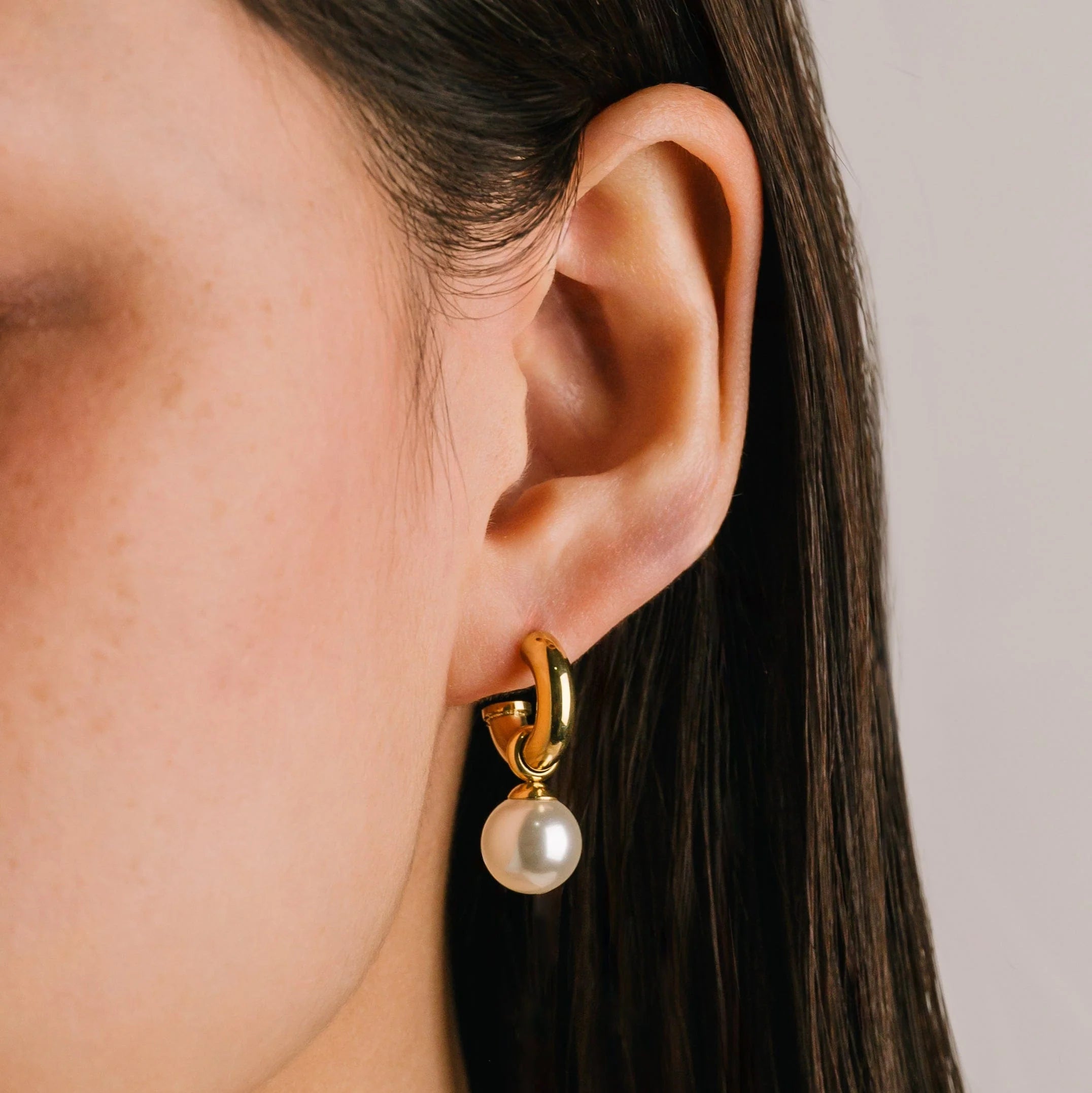 Solstice Pearl Drop Earrings
