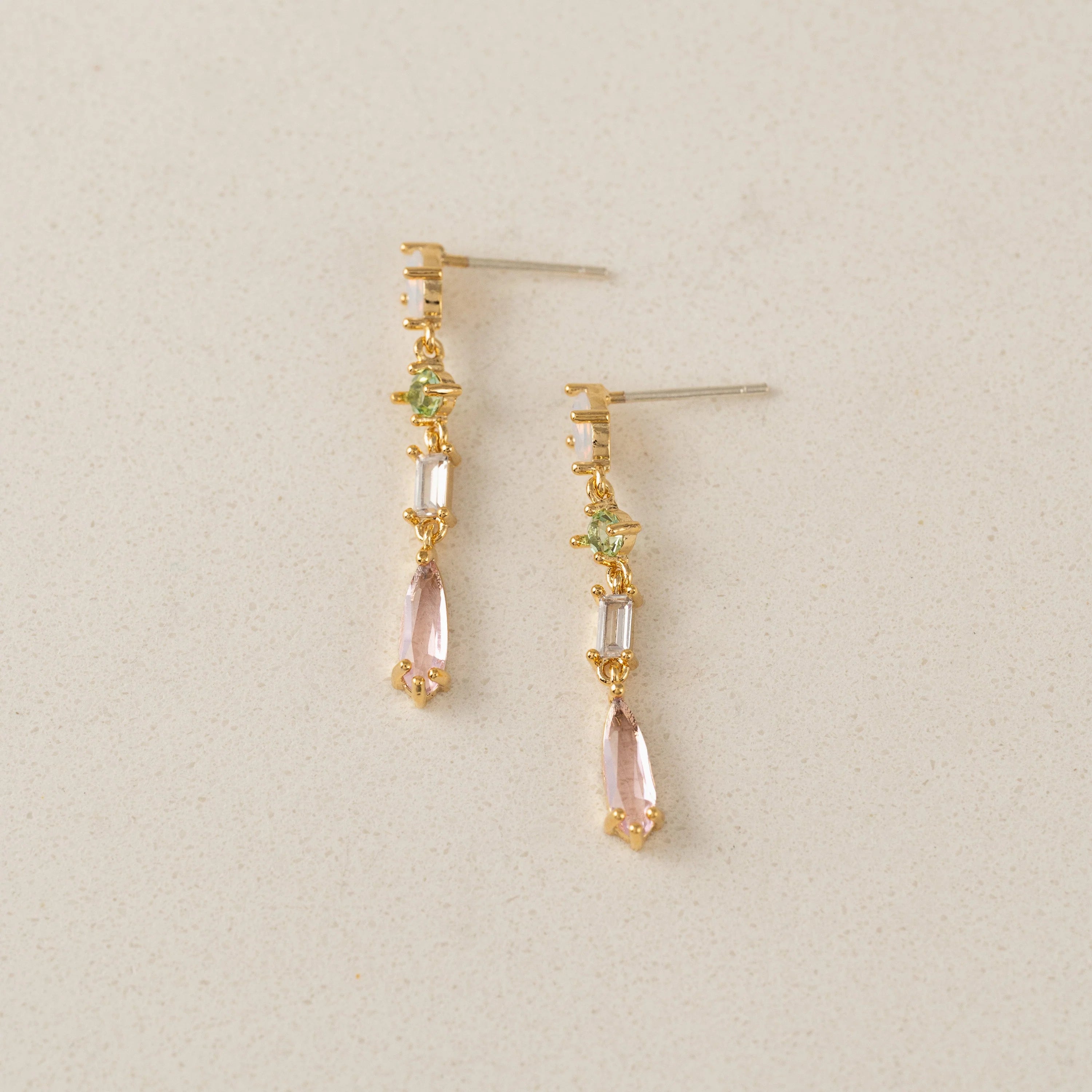 Sonata Drop Opal Mix Earring