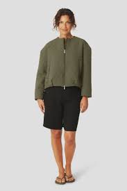 Honeycomb Short Quilted Jacket