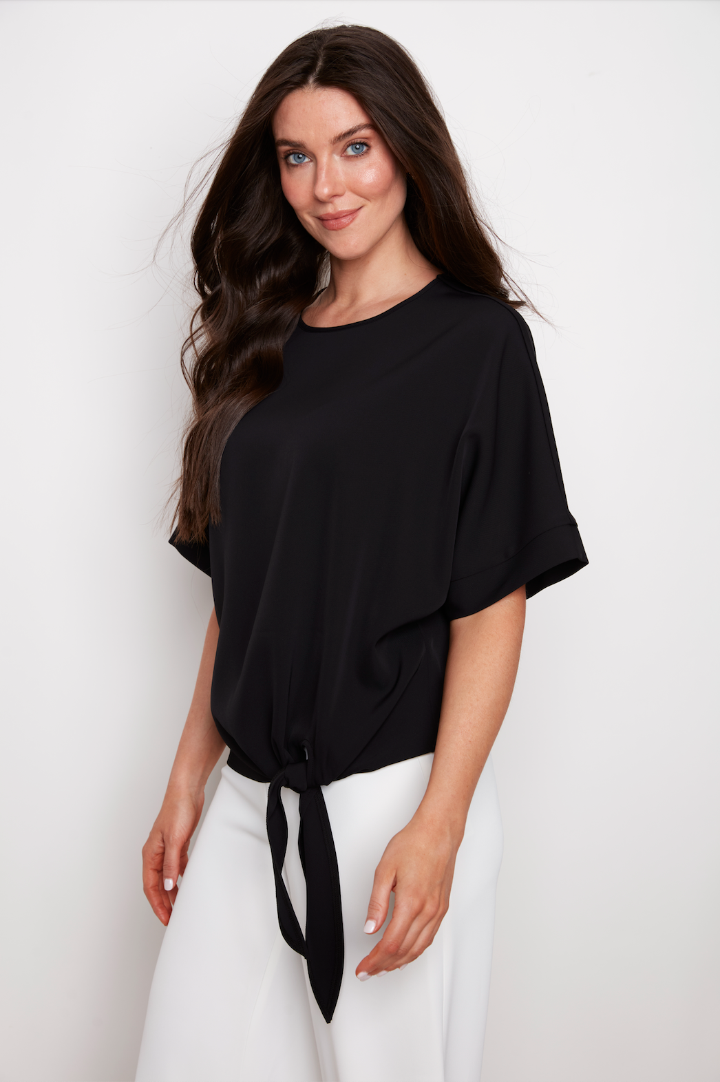 Tie Short Sleeve Top