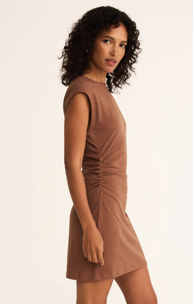 Camino Textured Mini dress