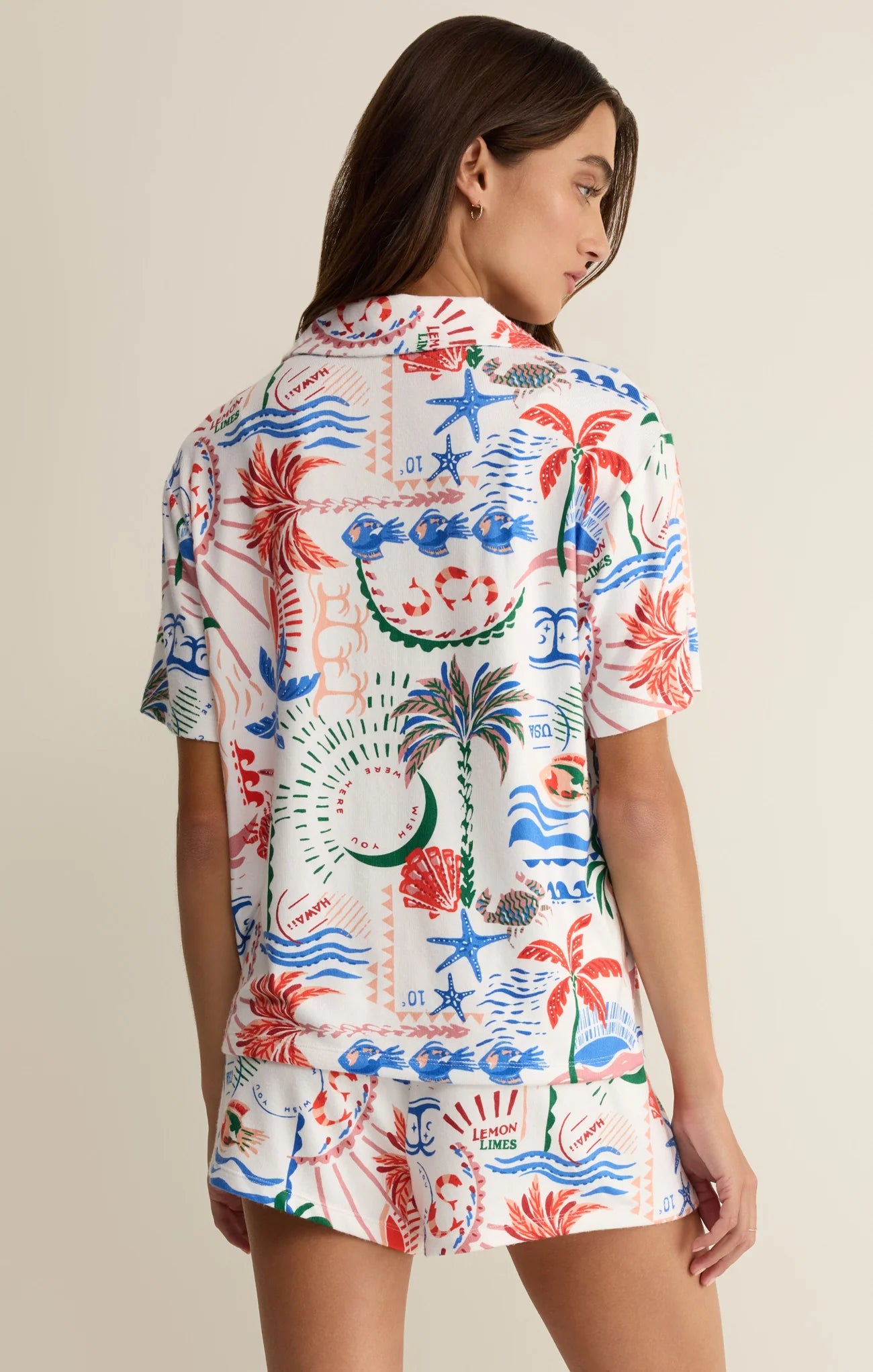 Beach Days Getaway PJ Top