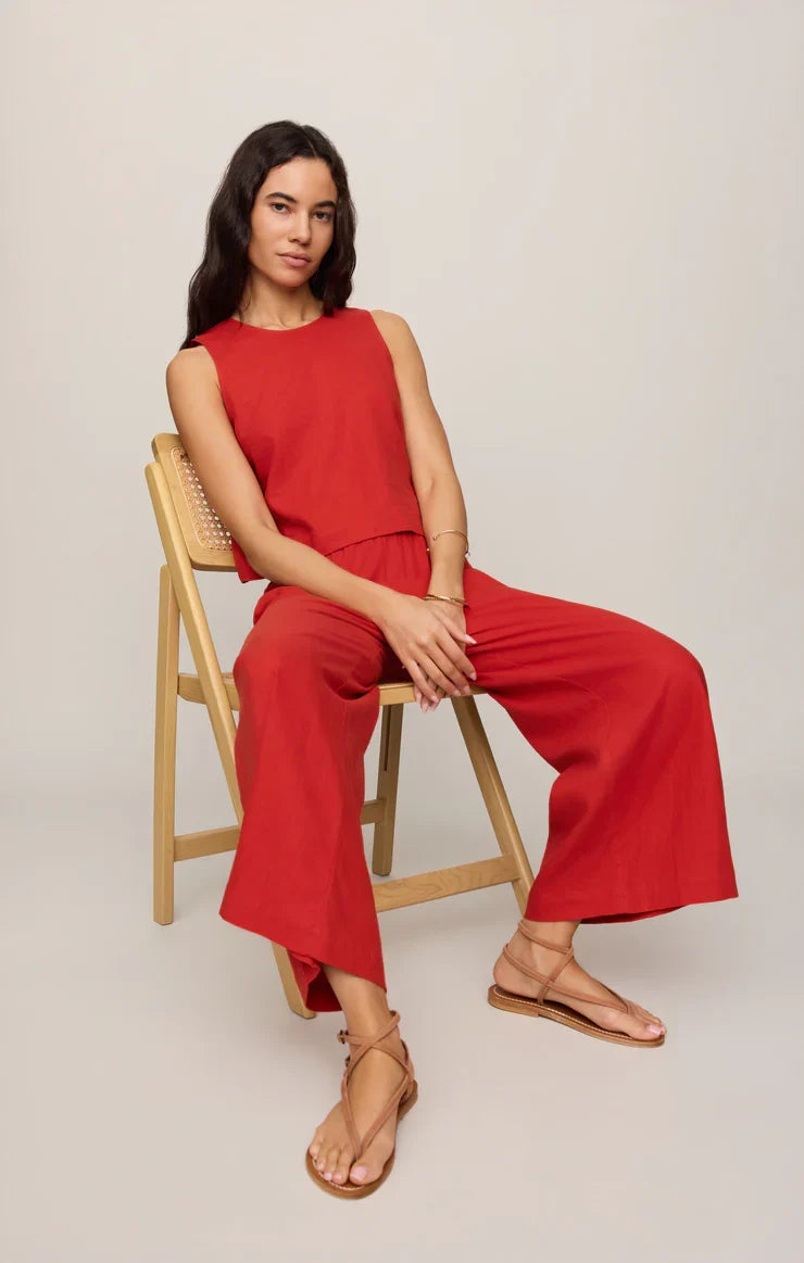 Sloane Linen Top