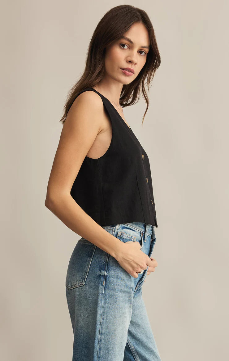 Marta Linen Vest