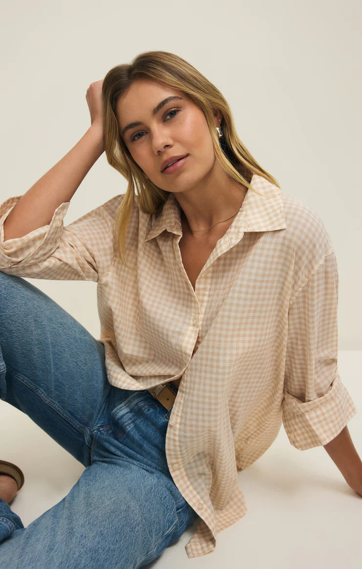 Seaport Button Up Top