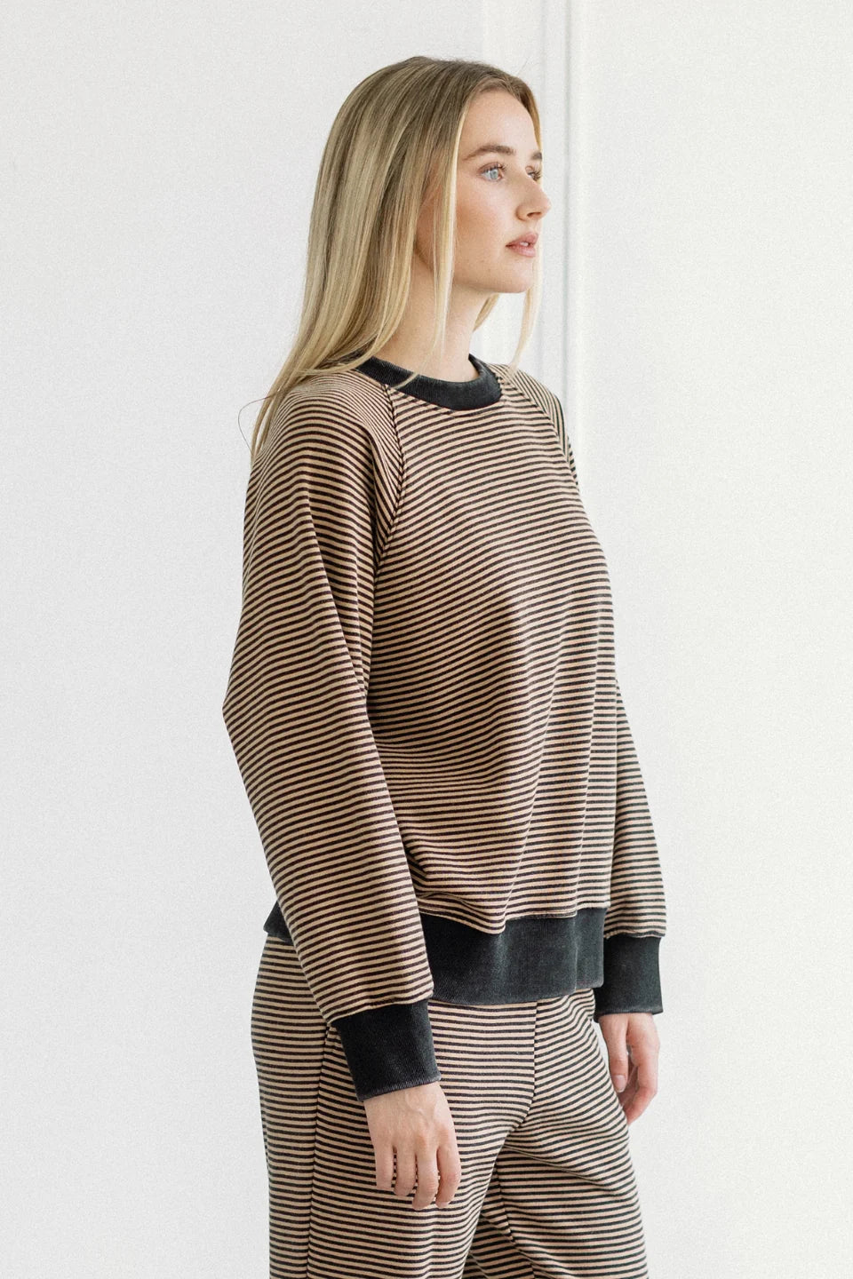 Mini Stripe Crew