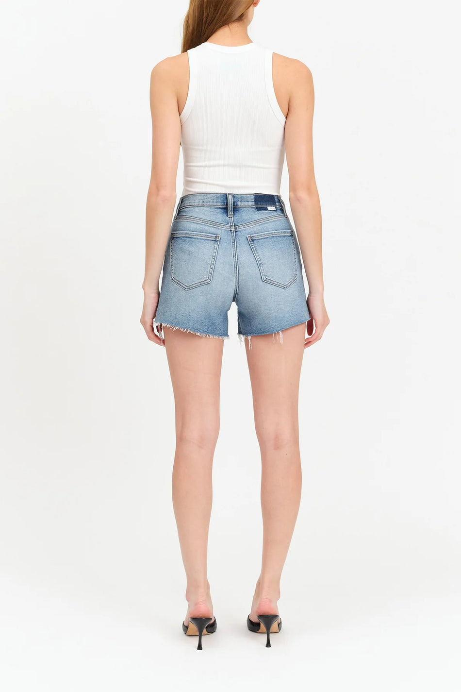 Bottom Line-High Rise Vintage Shorts