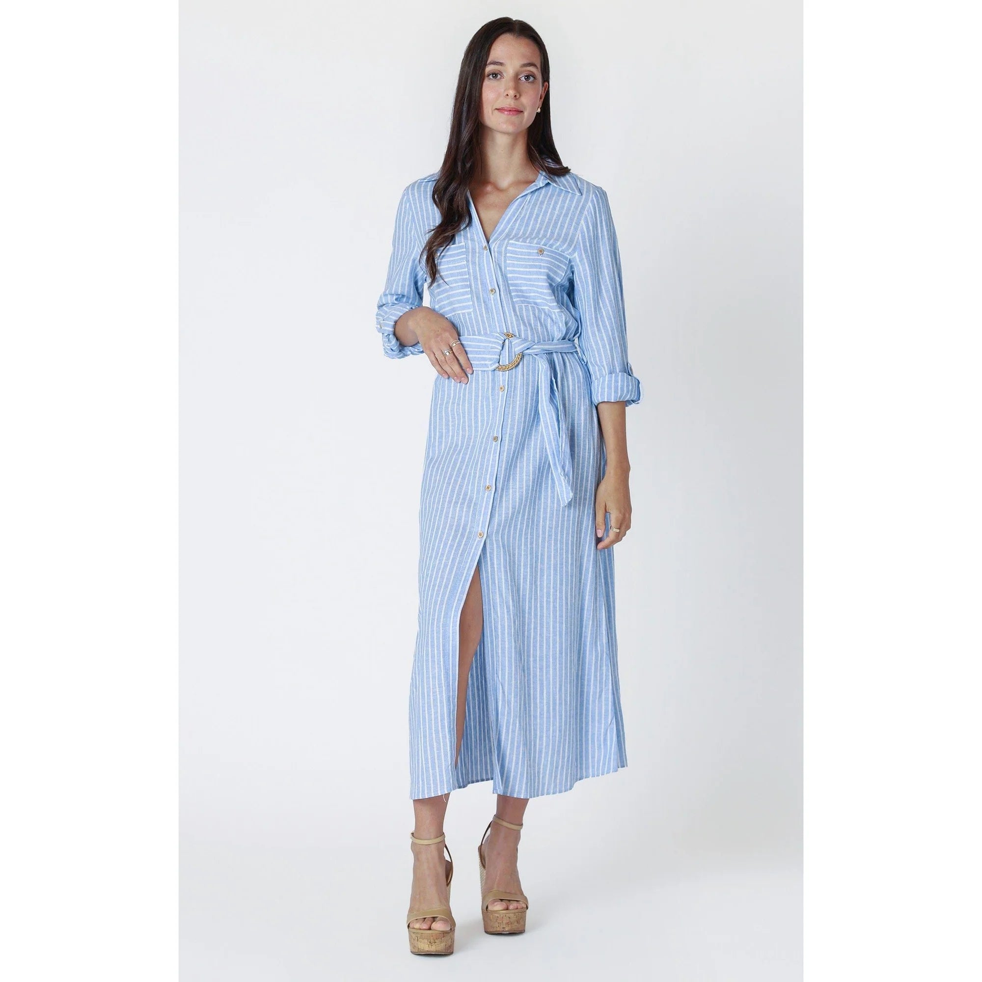 Belted Shirtdress