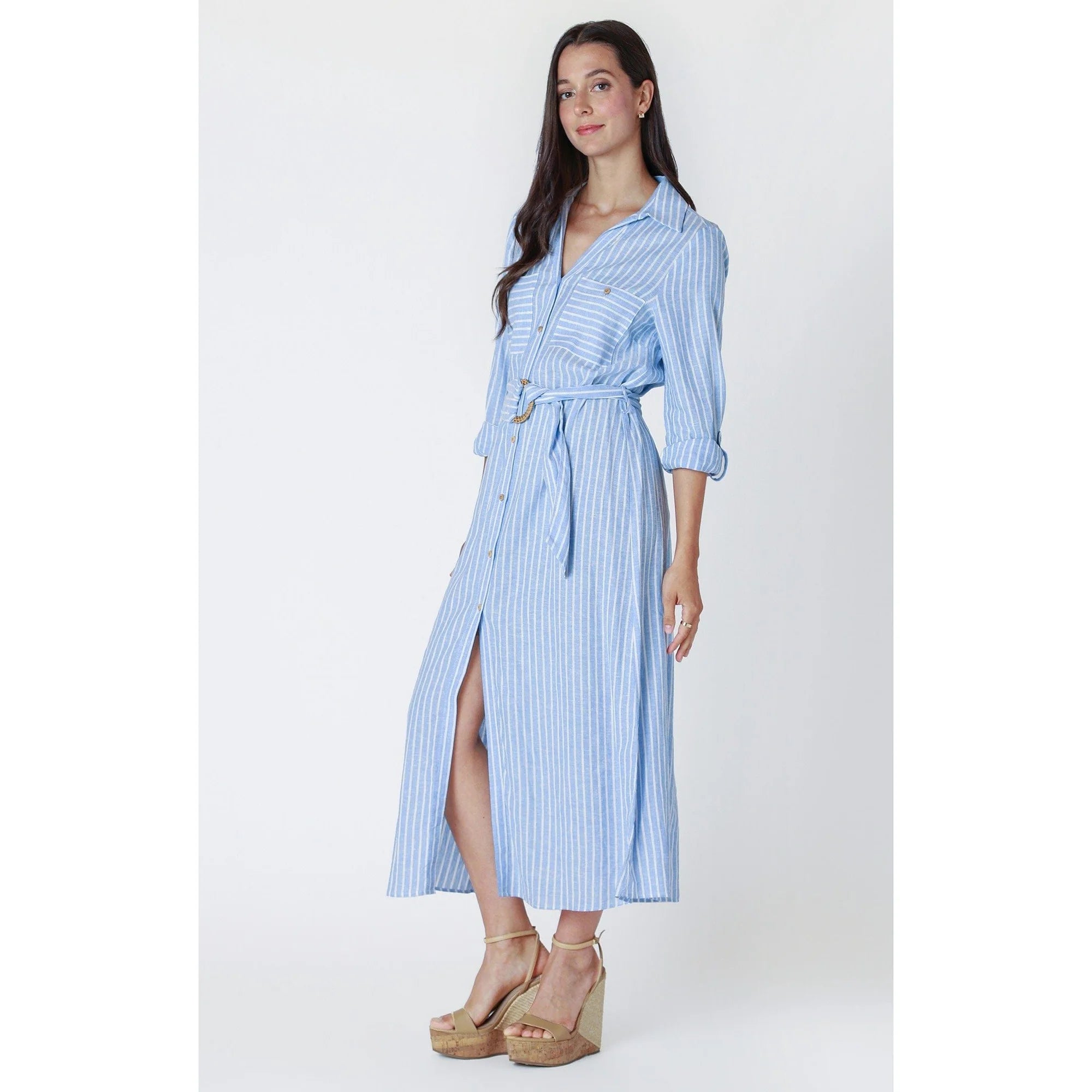 Belted Shirtdress