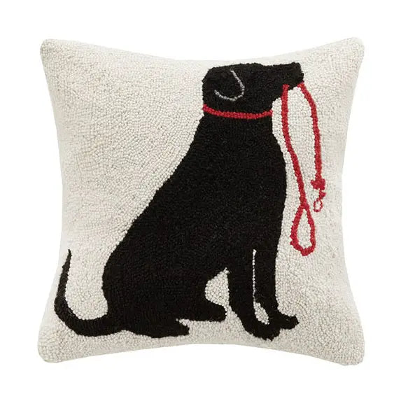 Dog and Leash Hook Pillow