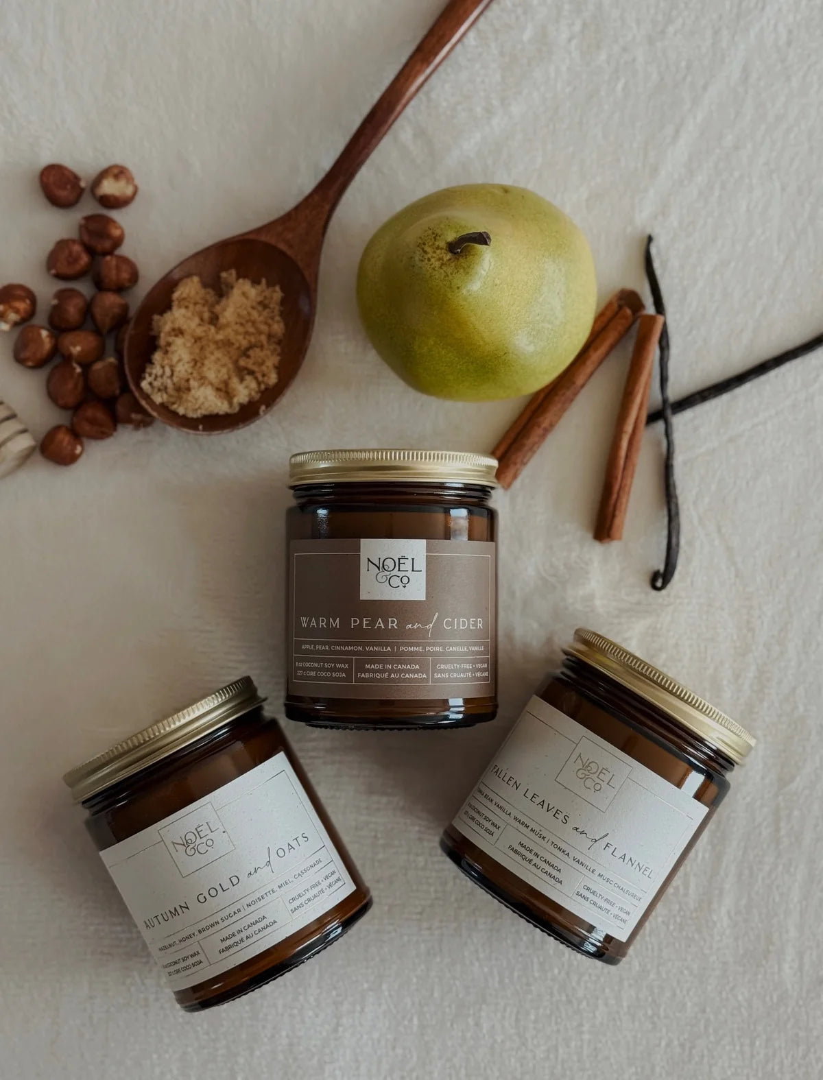Autumn Gold & Oats Candle