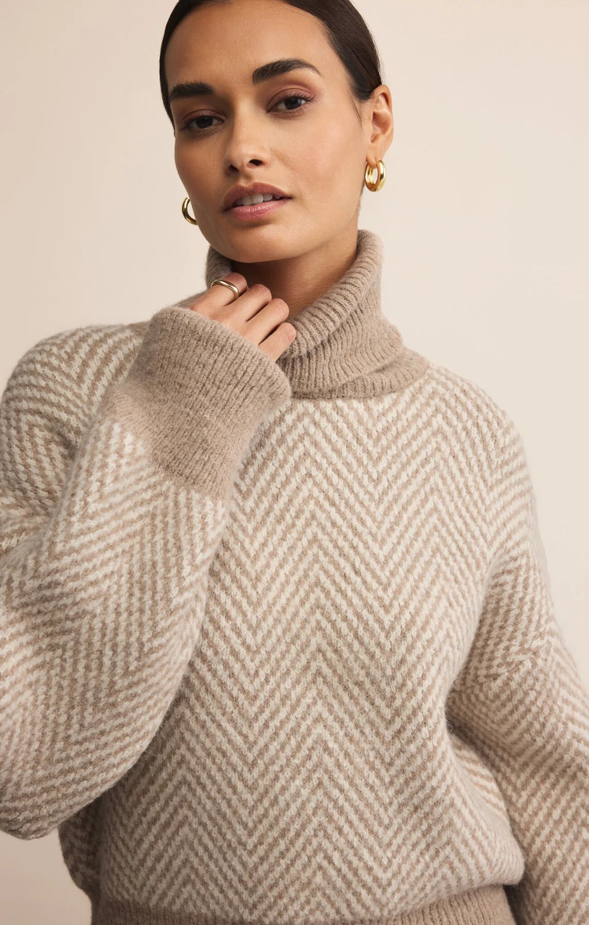 Balkan Funnel Neck Sweater