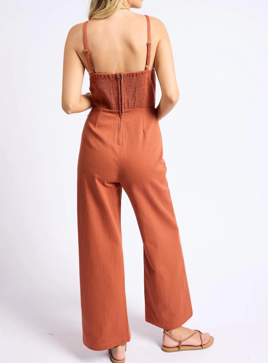 Mesa Denim Jumpsuit