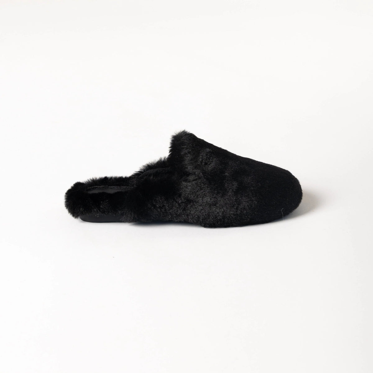 Faux Fur Mule