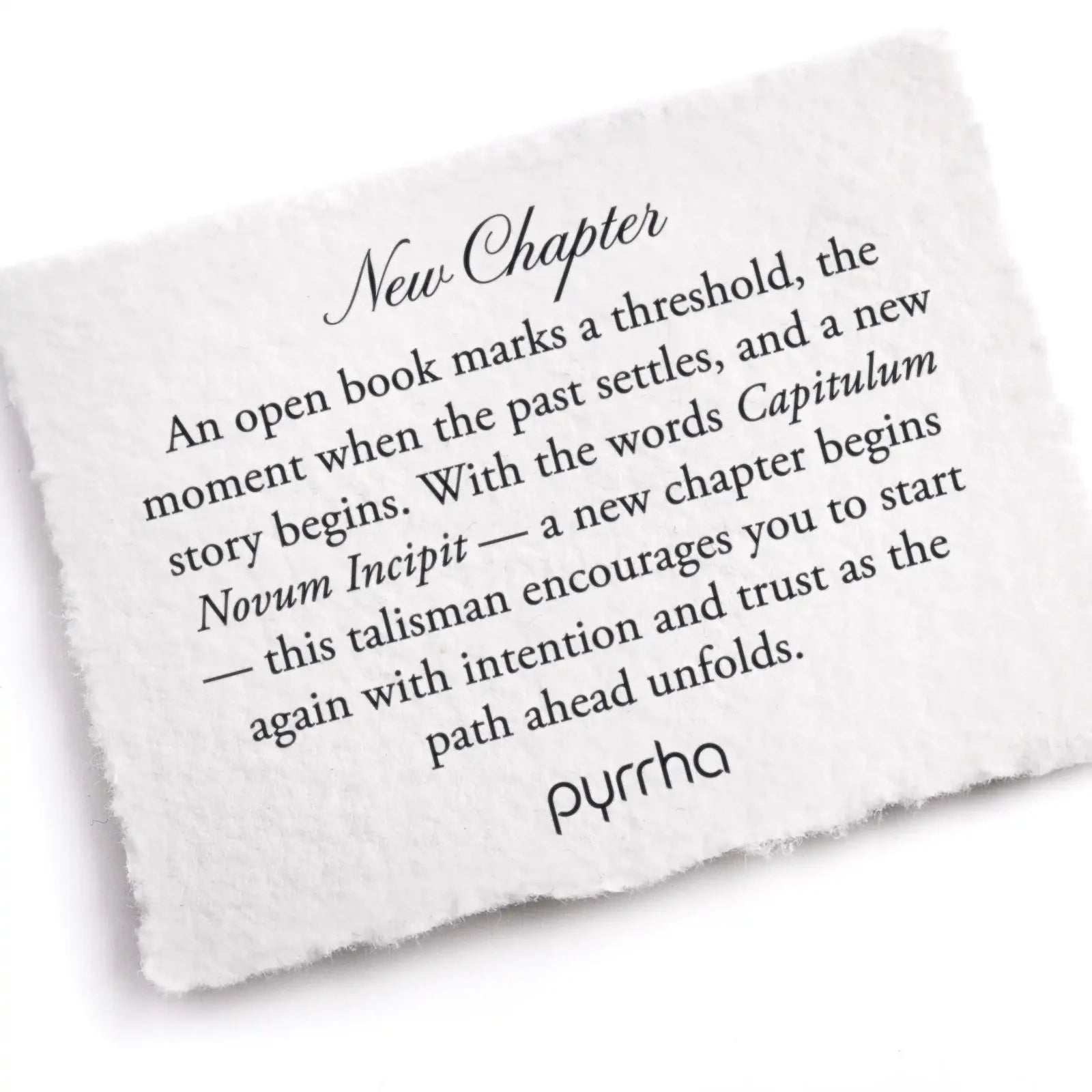 New Chapter