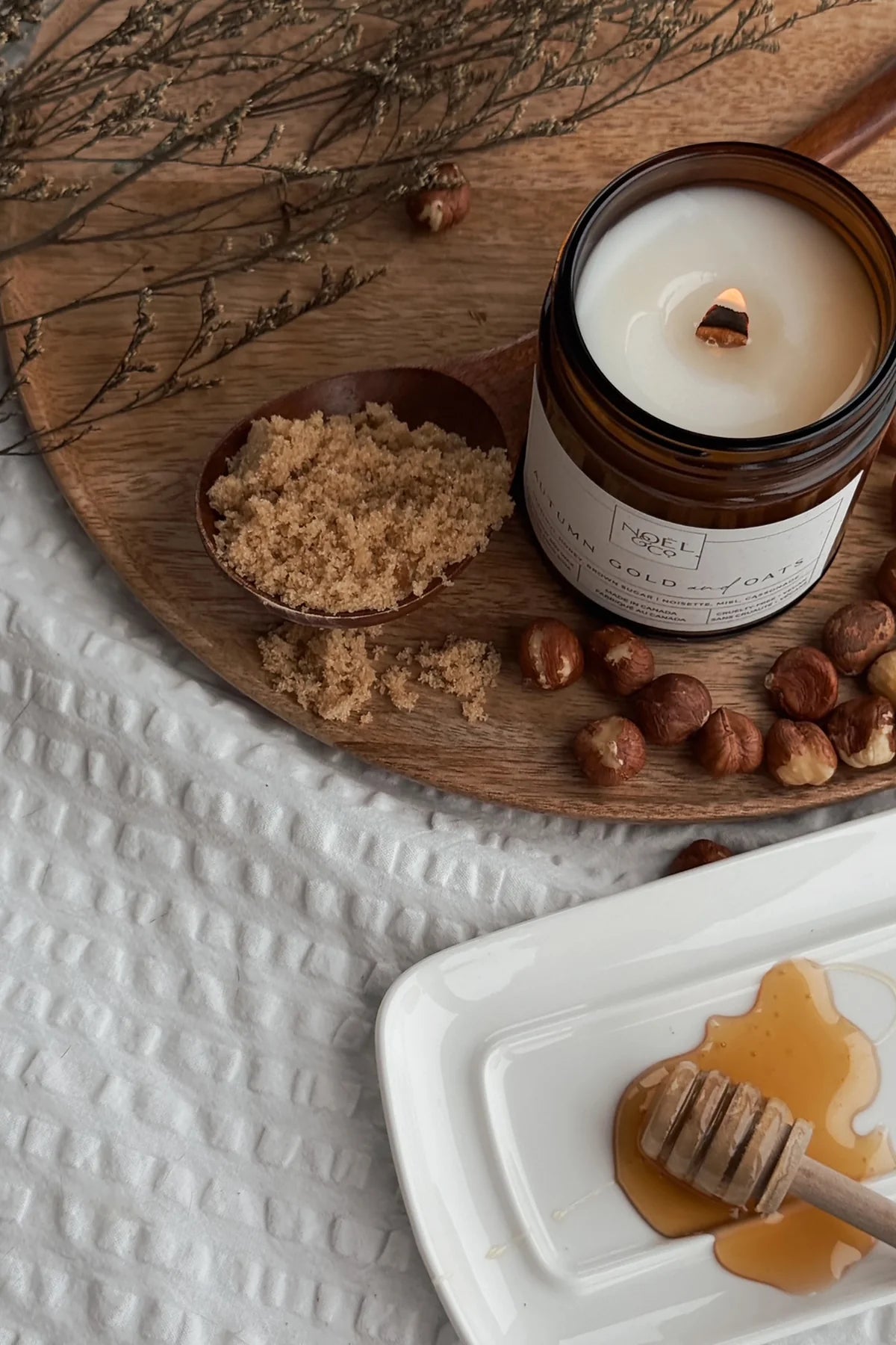 Autumn Gold & Oats Candle