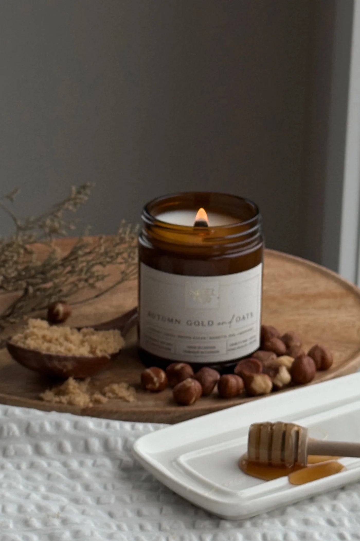 Fallen Leaves & Flannel Candle