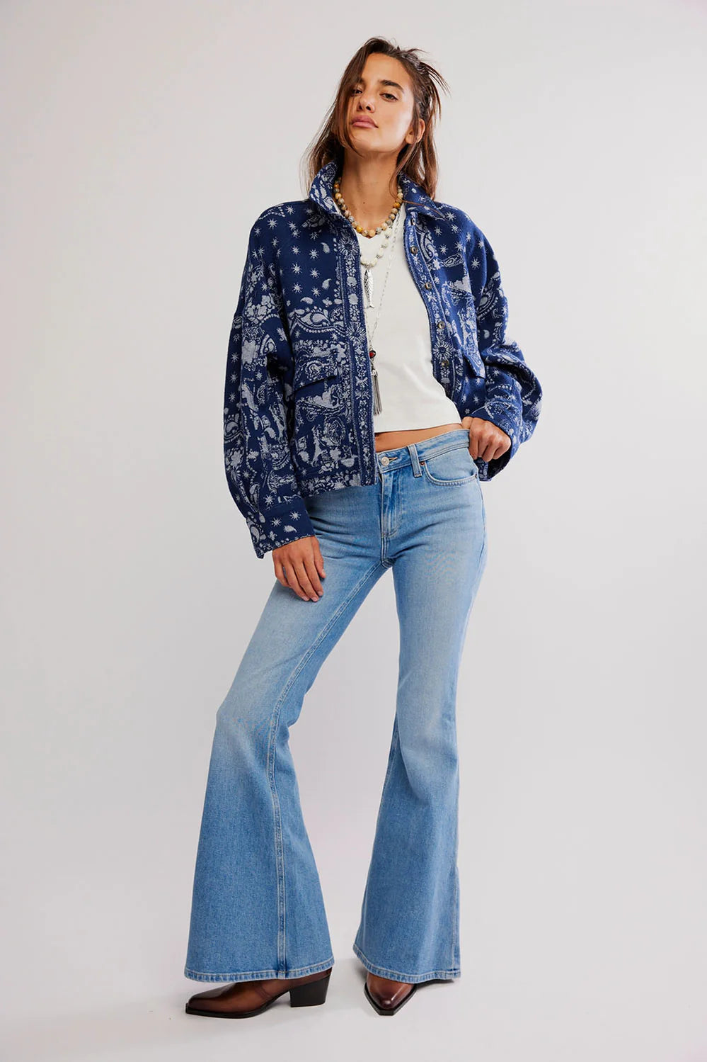 Bandana Jacquard Shirt