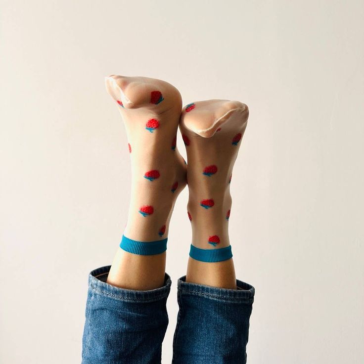 Sheer Fruit Socks
