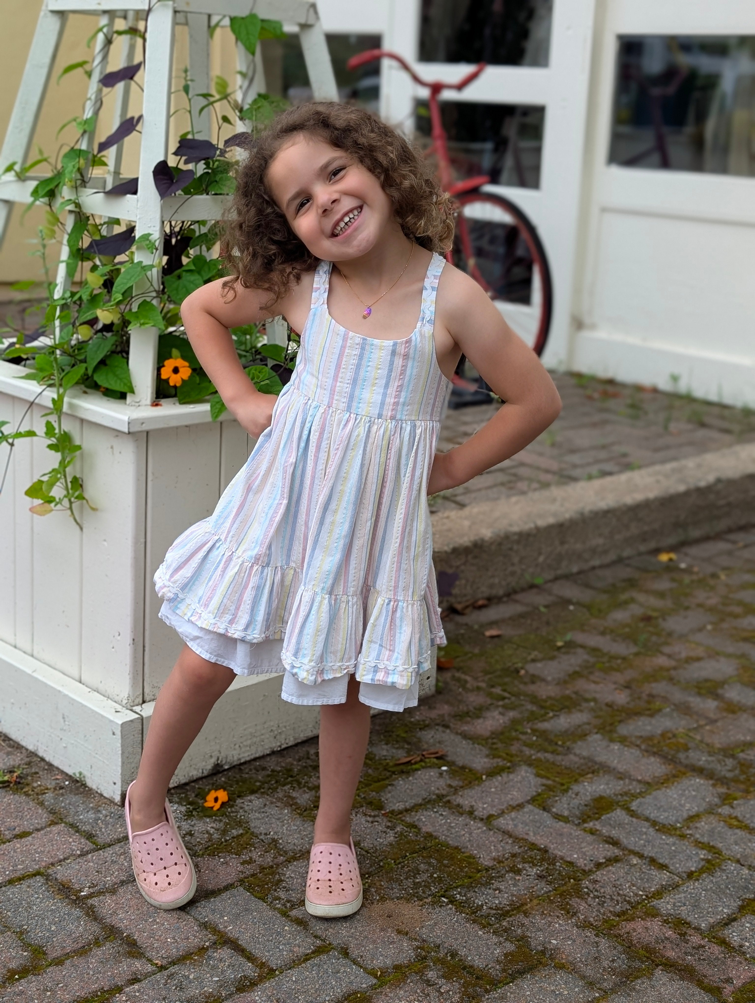 Ice Cream Pendant Necklace - Kids