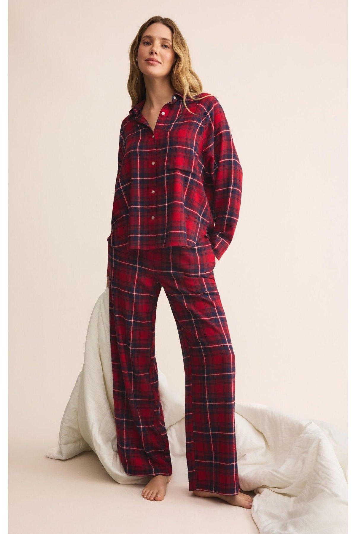 River Plaid Button Up