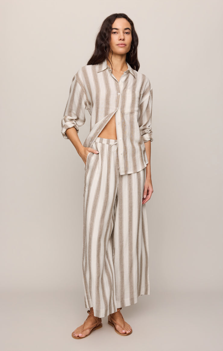 The Perfect Striped Button Up