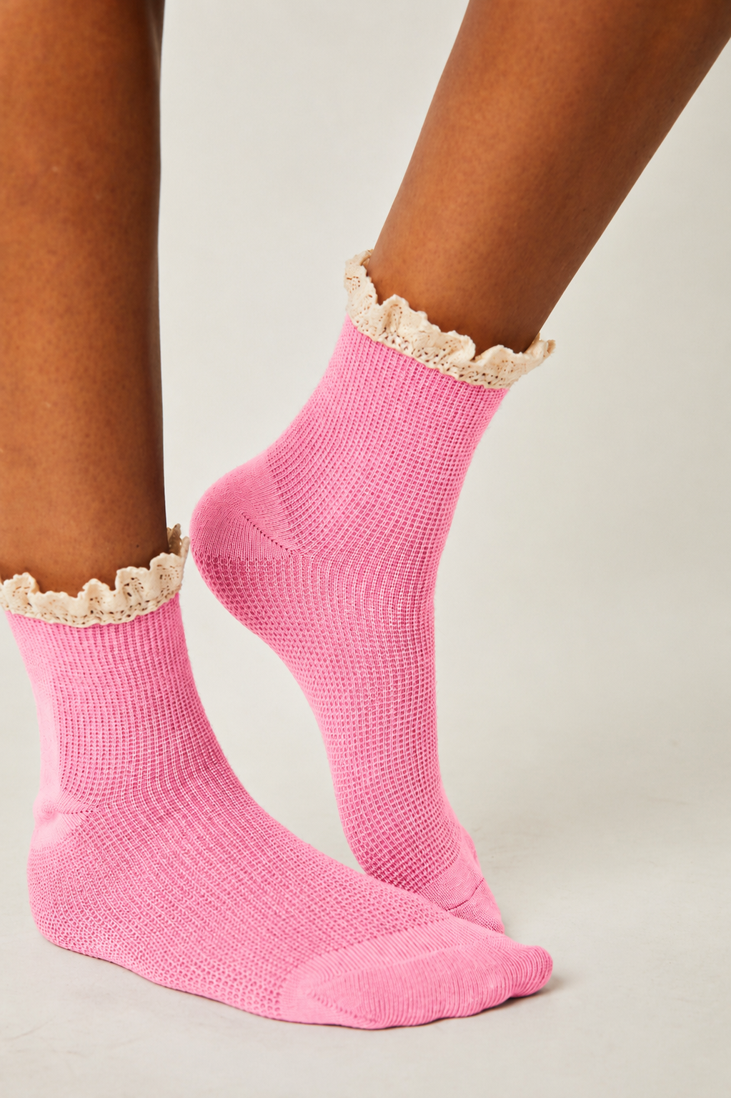 Beloved Waffle Knit Ankle Socks