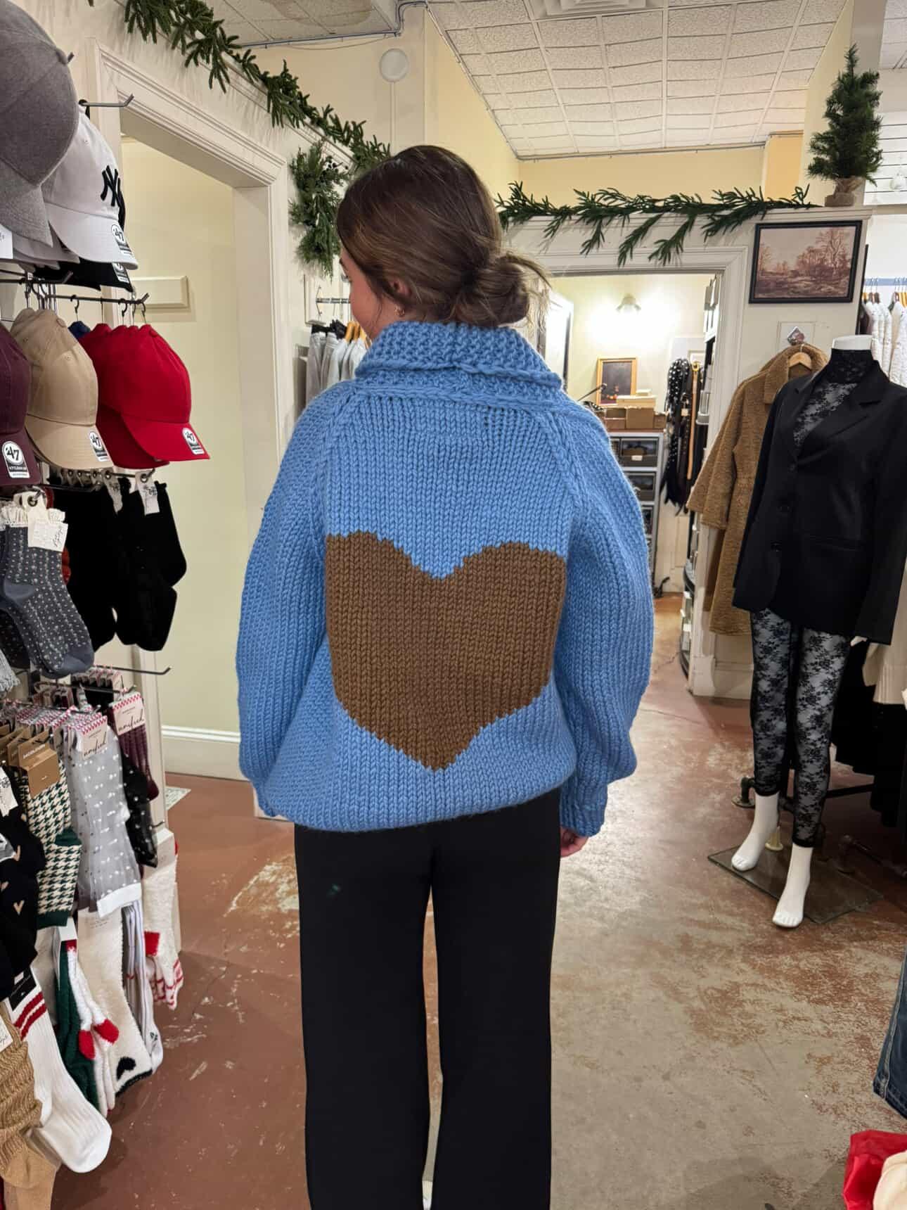 GOGO Classic Long Heart Cardi