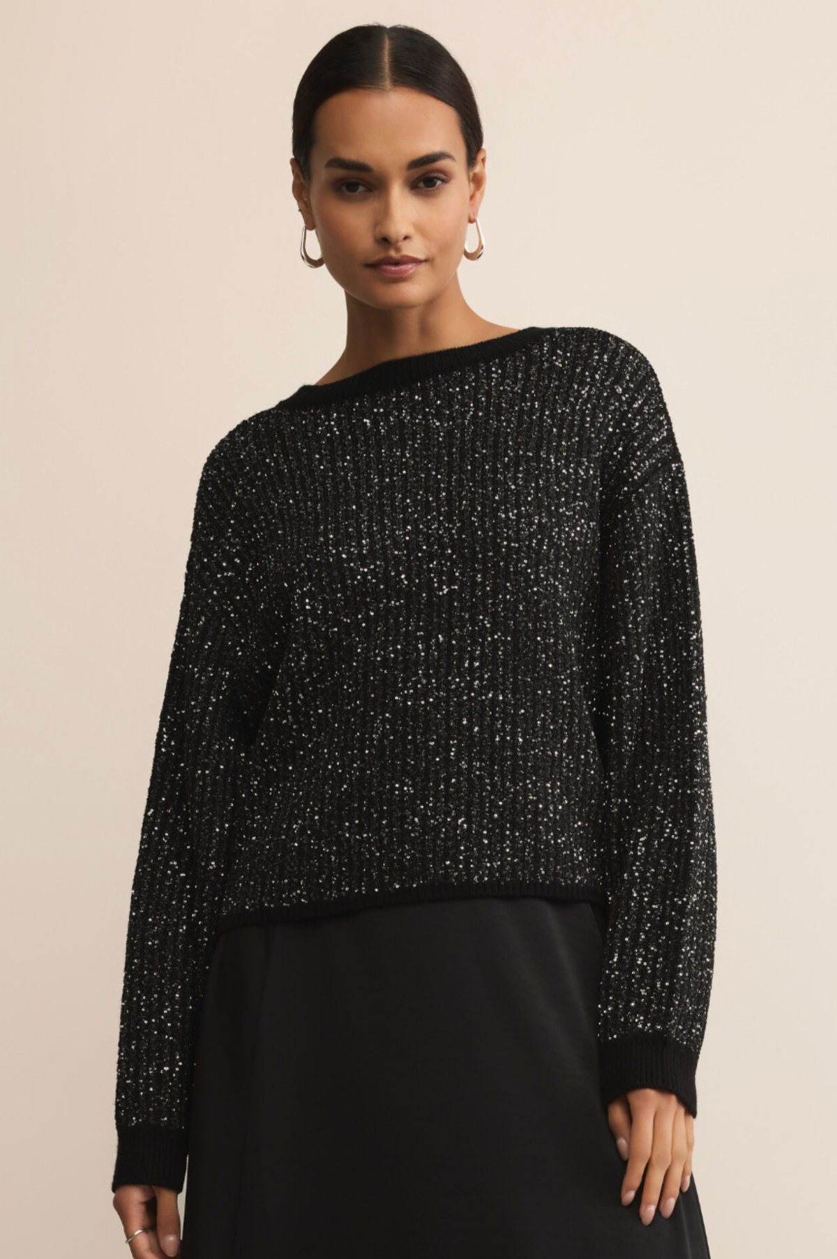 Gleam Sequin Sweater