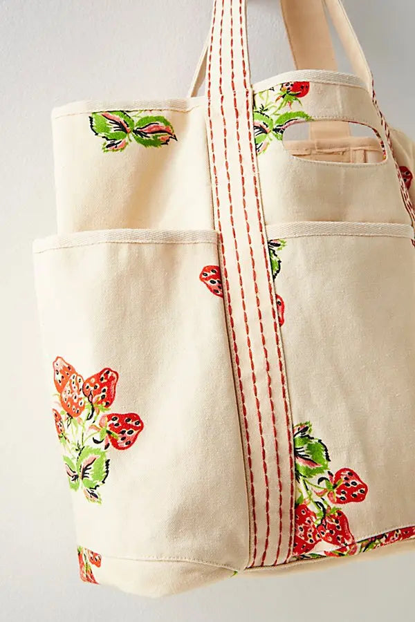 Printed Caravan Tote
