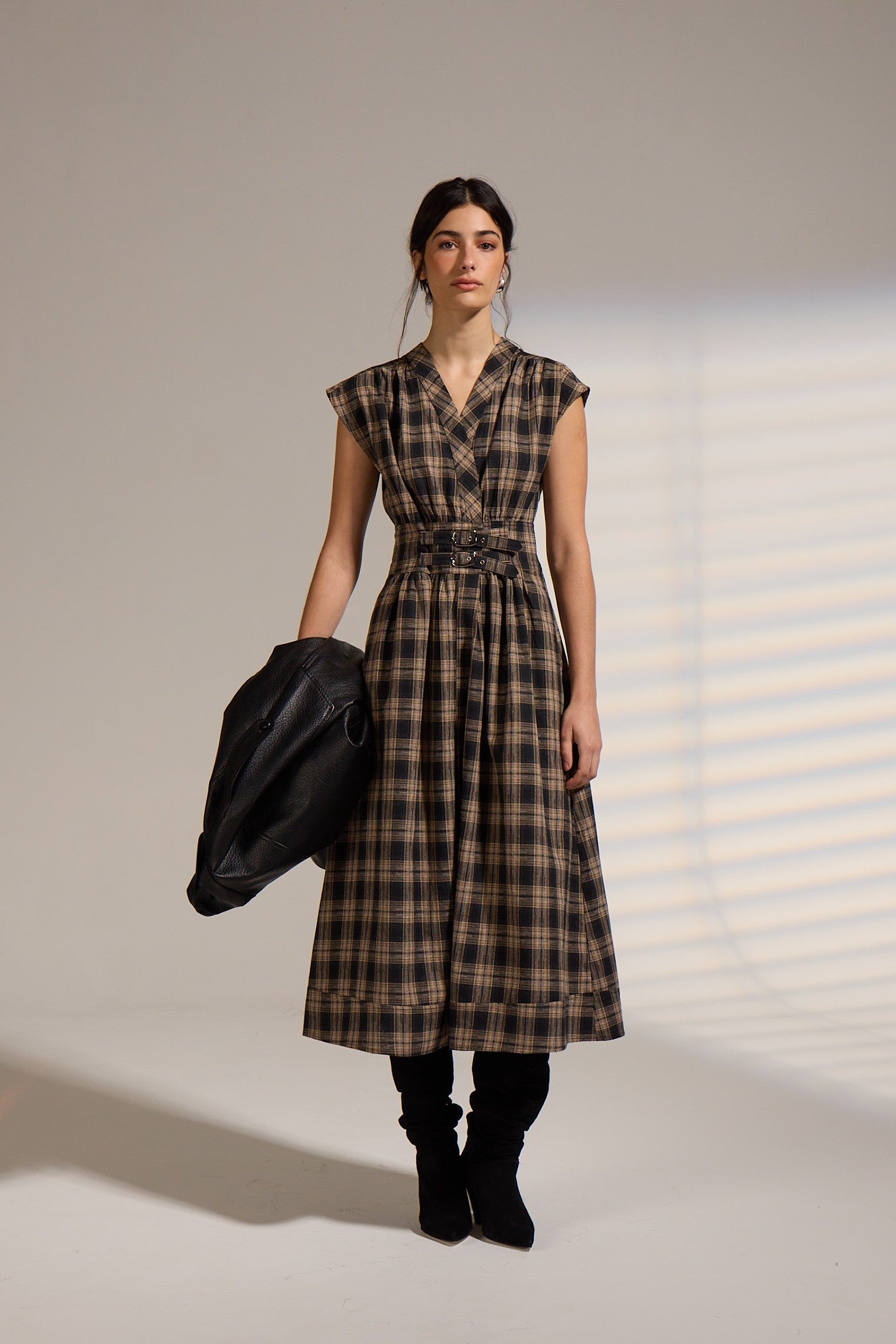 Elton Belted Dress