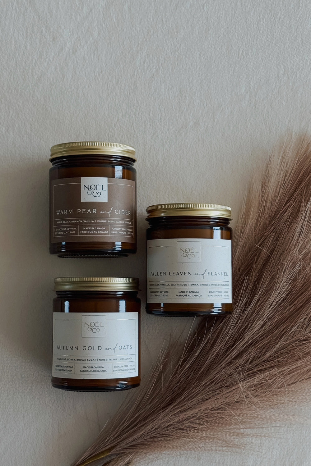 Fallen Leaves & Flannel Candle