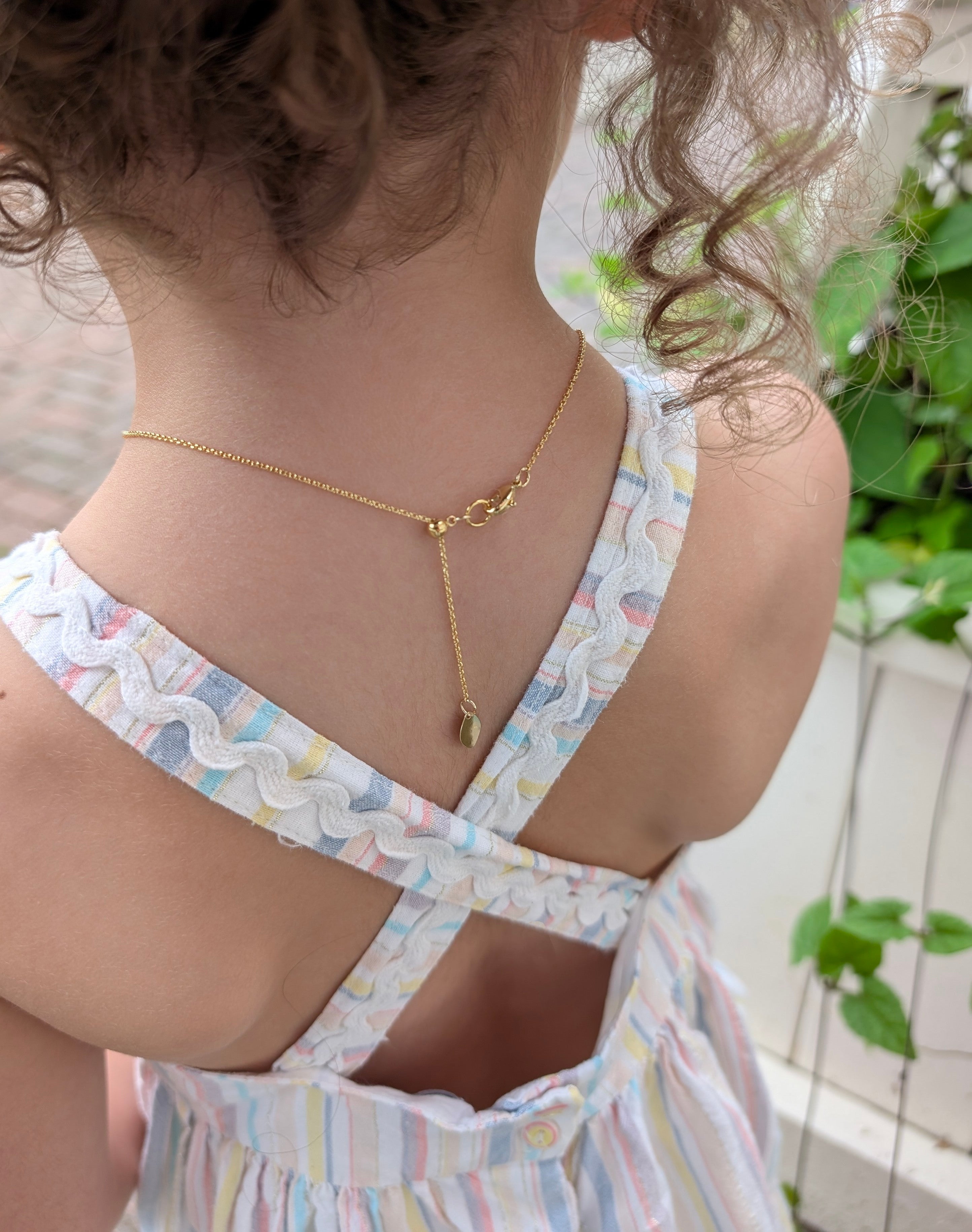 Ice Cream Pendant Necklace - Kids