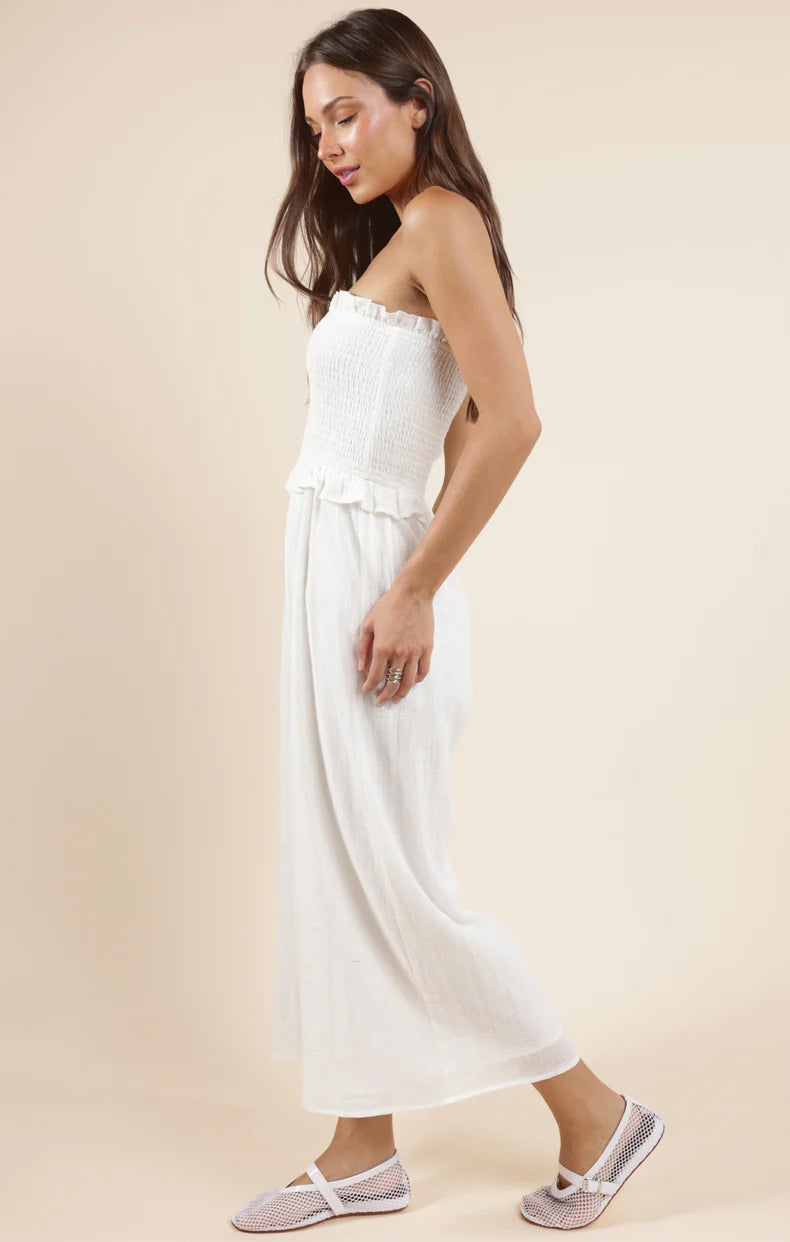 So Cal Smocked Bodice Jumpsuit