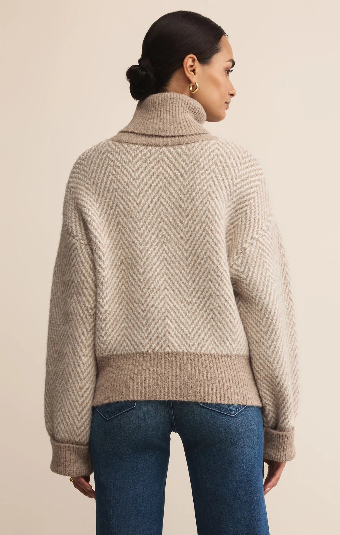 Balkan Funnel Neck Sweater
