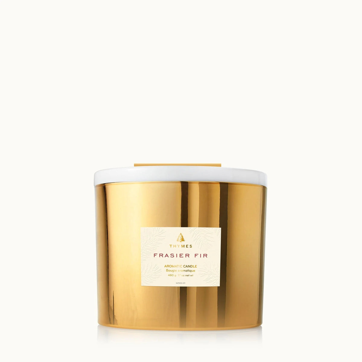 Frasier Fir 3 Wick Gilded Candle
