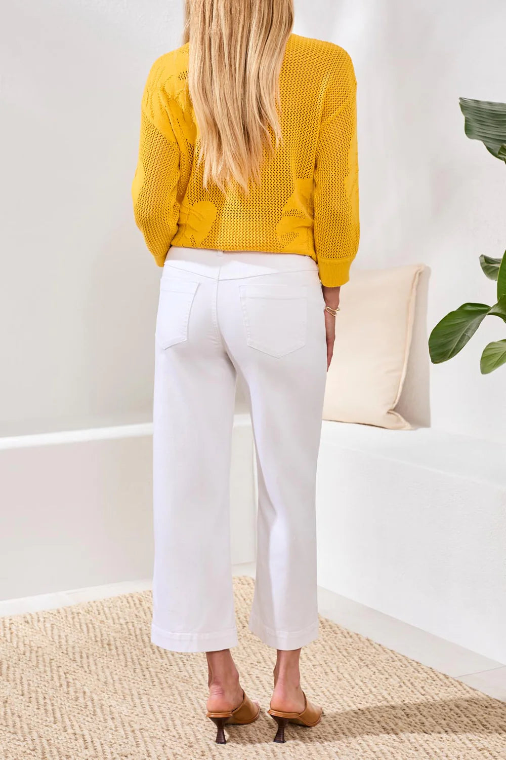 Audrey Hugging Wide Leg Crop