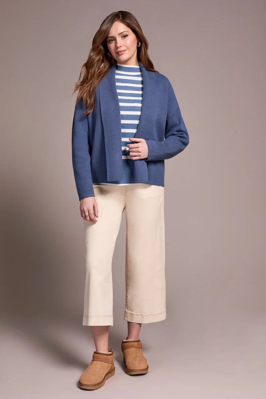 Double Knit Shawl Collar Cartigan