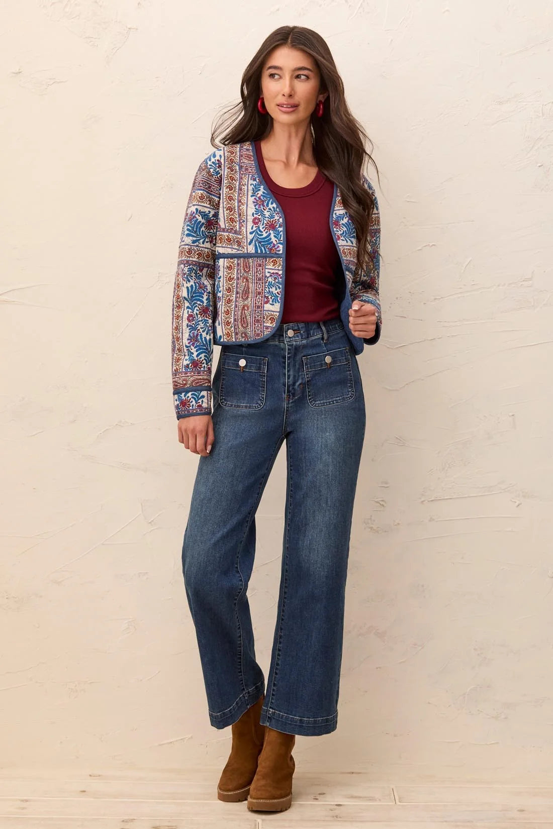 Reversible Quilted Statement Bomber