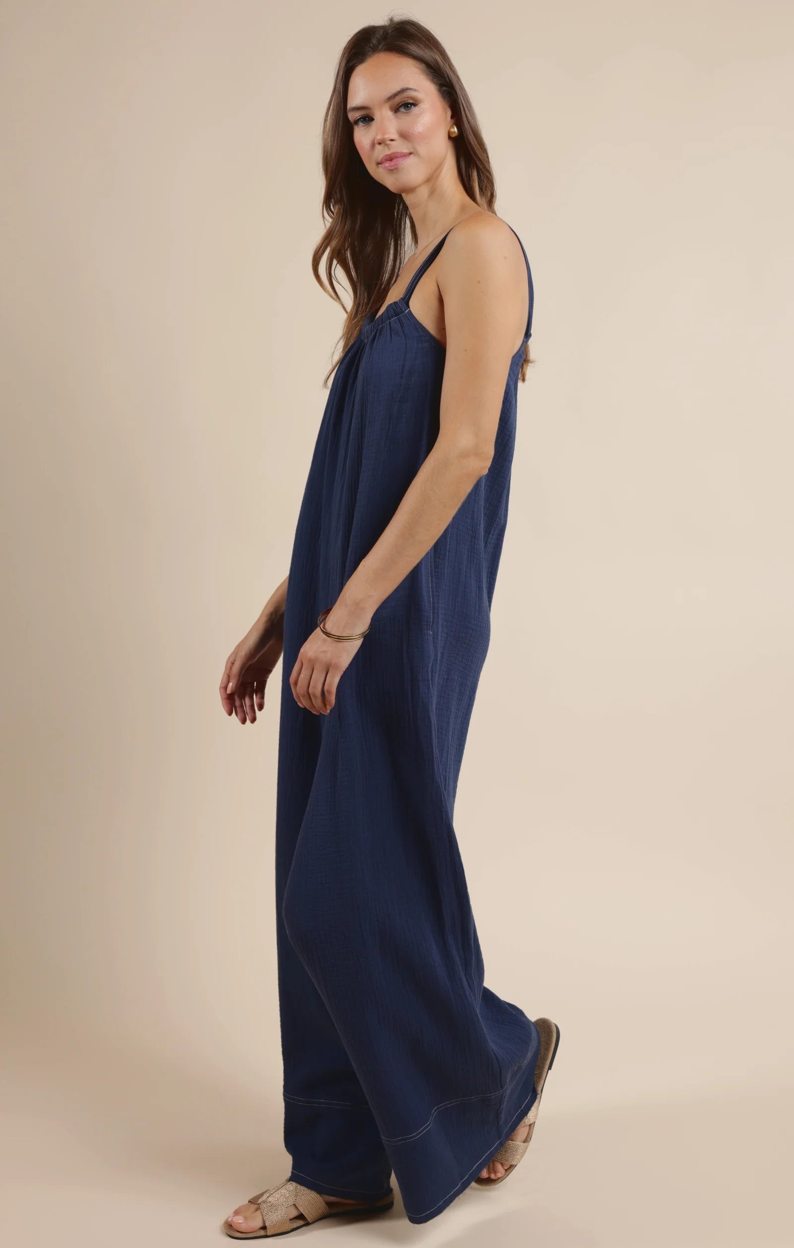 Breezy Lane Frayed Jumpsuit