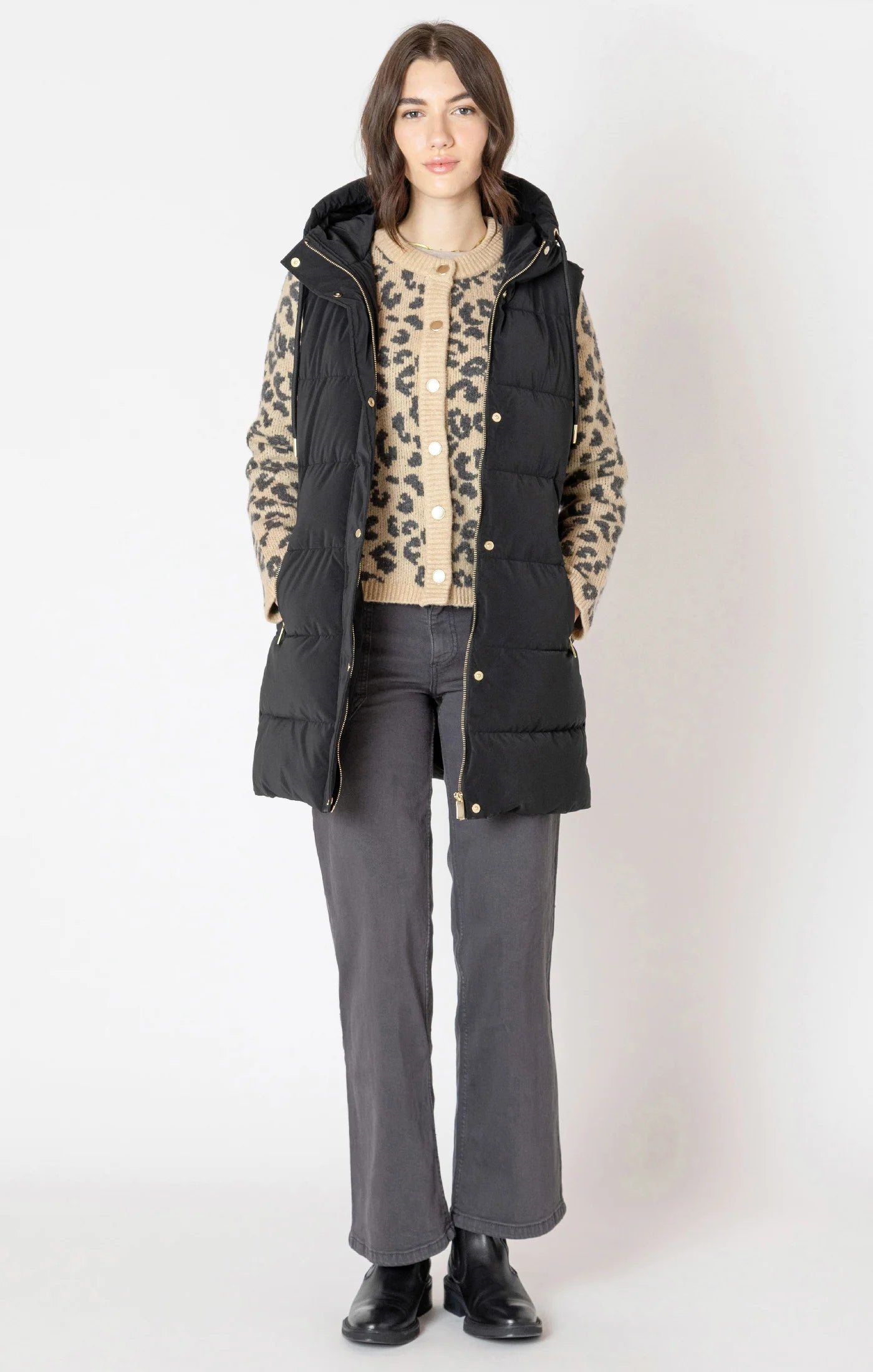 Hooded Puffer Vest