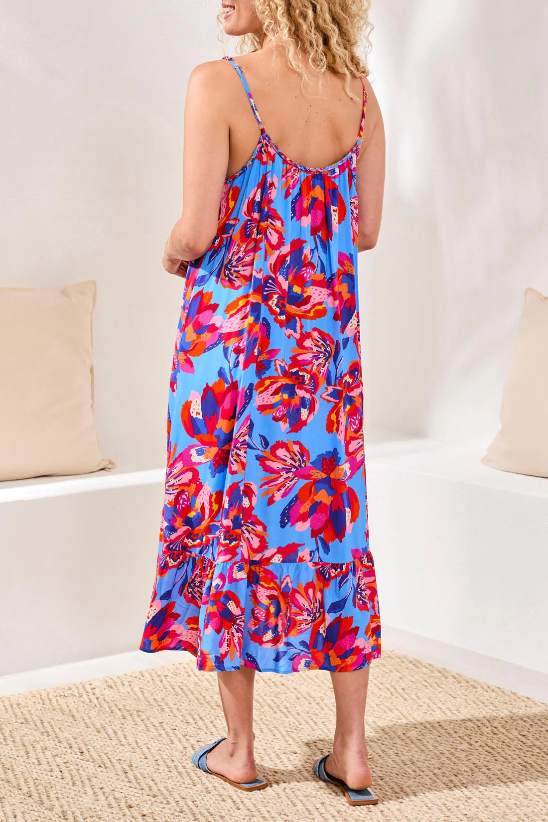 Turkish Sea Sleeveless Dress