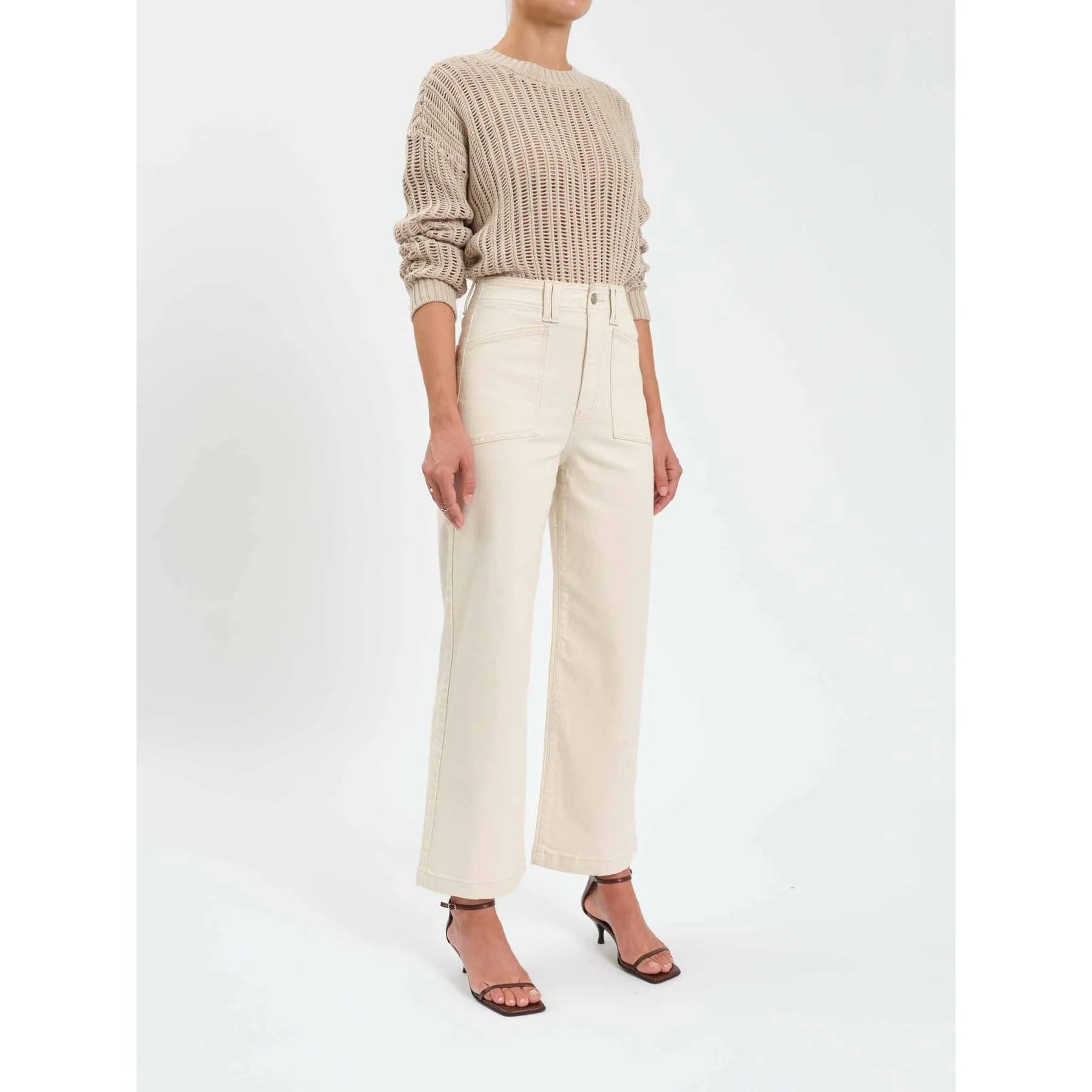 Valley Girl - High Rise Wide Ankle