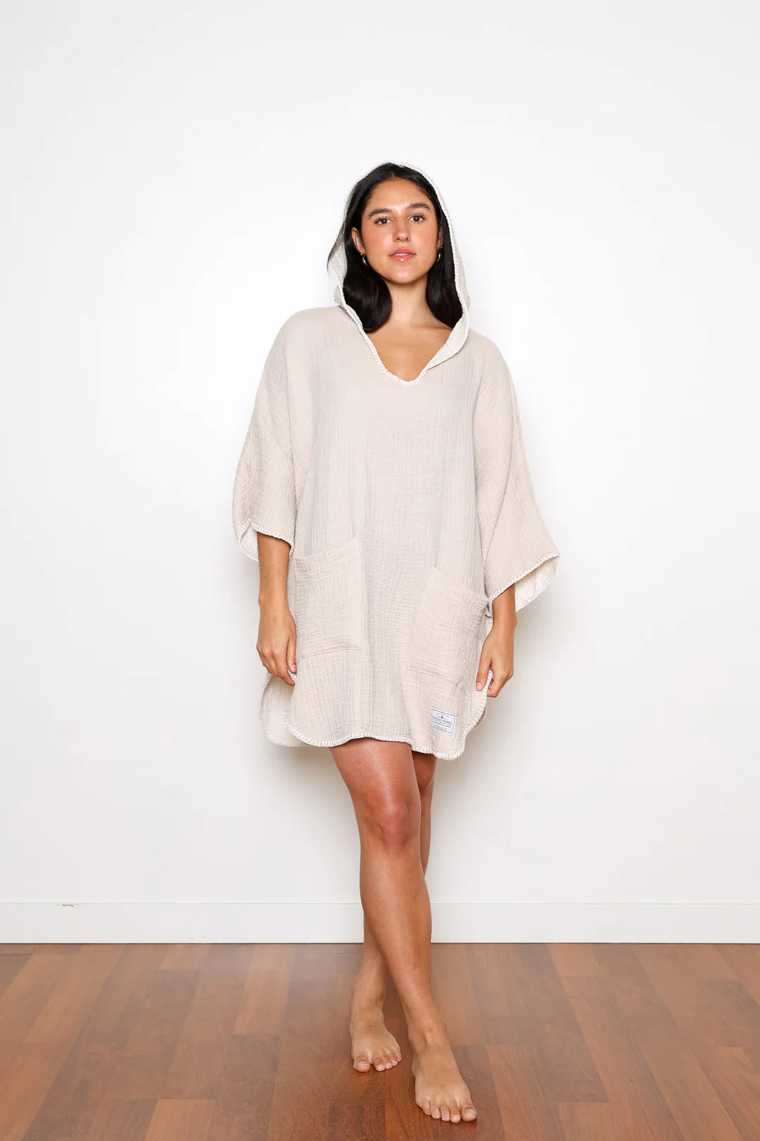 The Cocoon - Muslin Surf Poncho