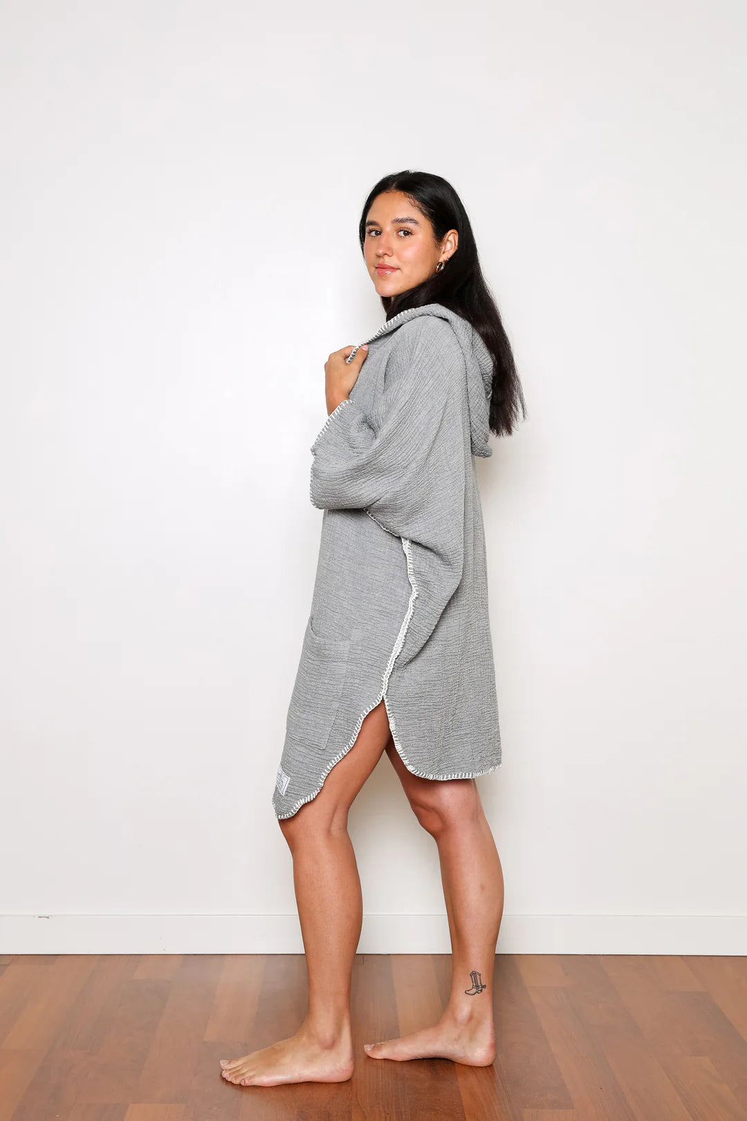 The Cocoon - Muslin Surf Poncho