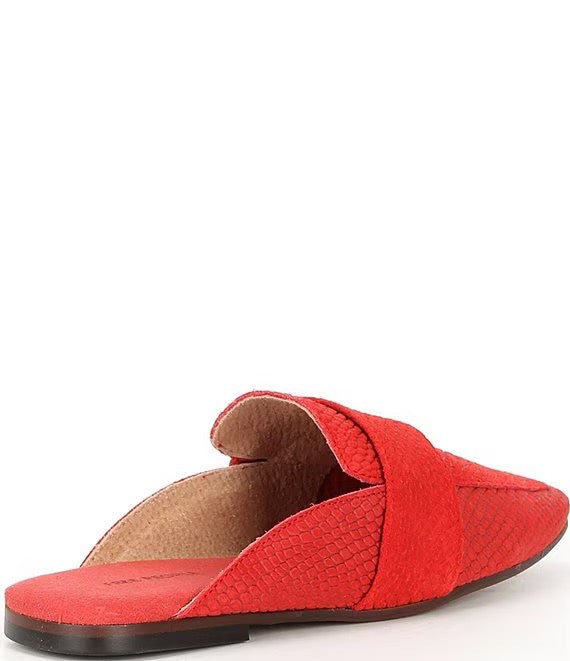 At Ease Suede Snack Embossed Loafer