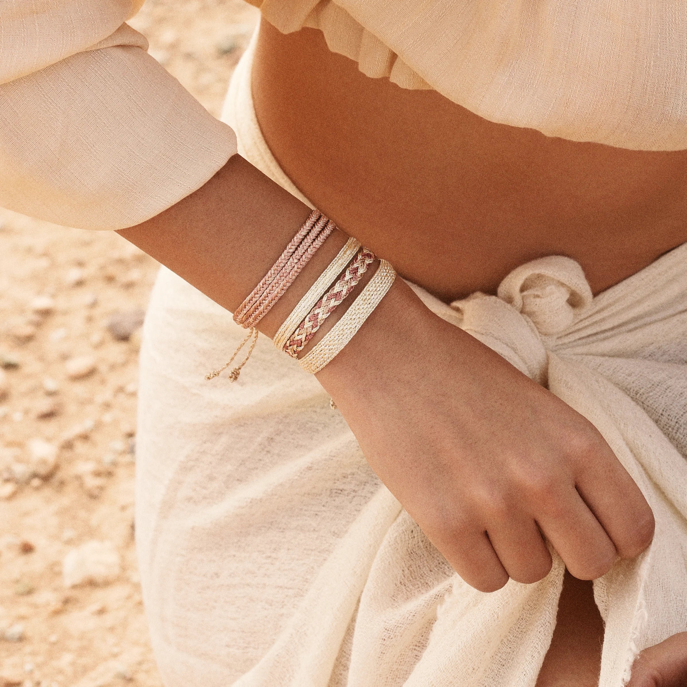 ZYN Nº1 + MINI ARROW PEACH DUO BRACELET